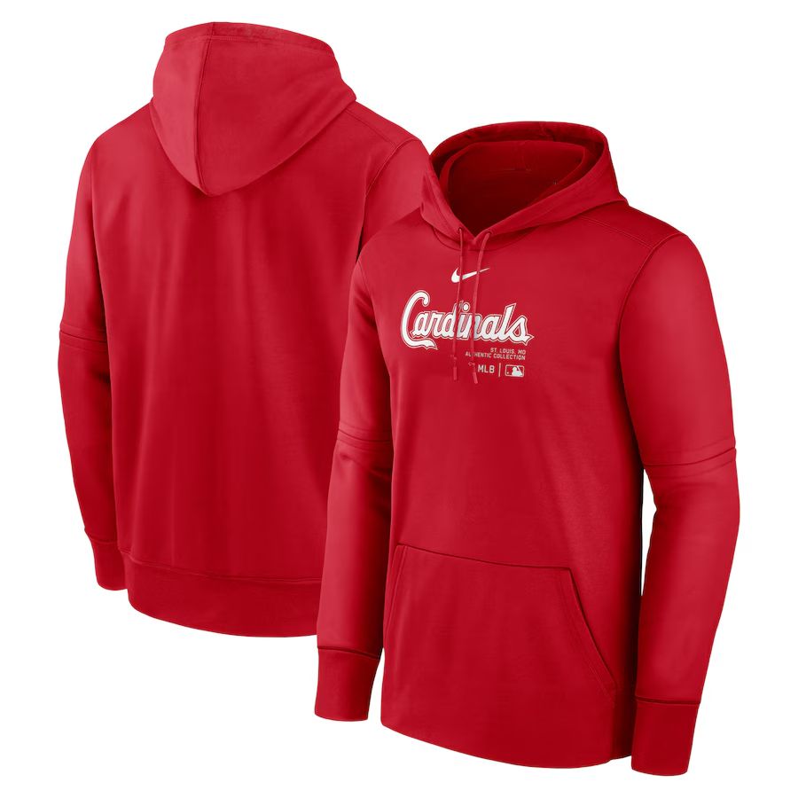 Men 2025 MLB St.Louis Cardinals Red Nike hoodie style 3